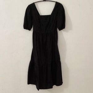 Jessica Simpson Black Midi Dress